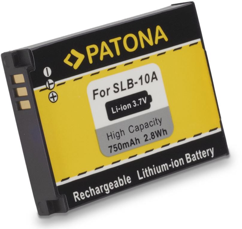 Baterie pro fotoaparát PATONA pro Samsung SLB10A 750mAh Li-Ion