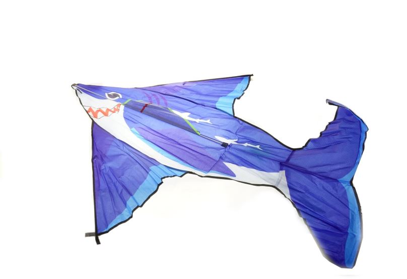 Létající drak Drak s motivem žraloka 130x125 cm