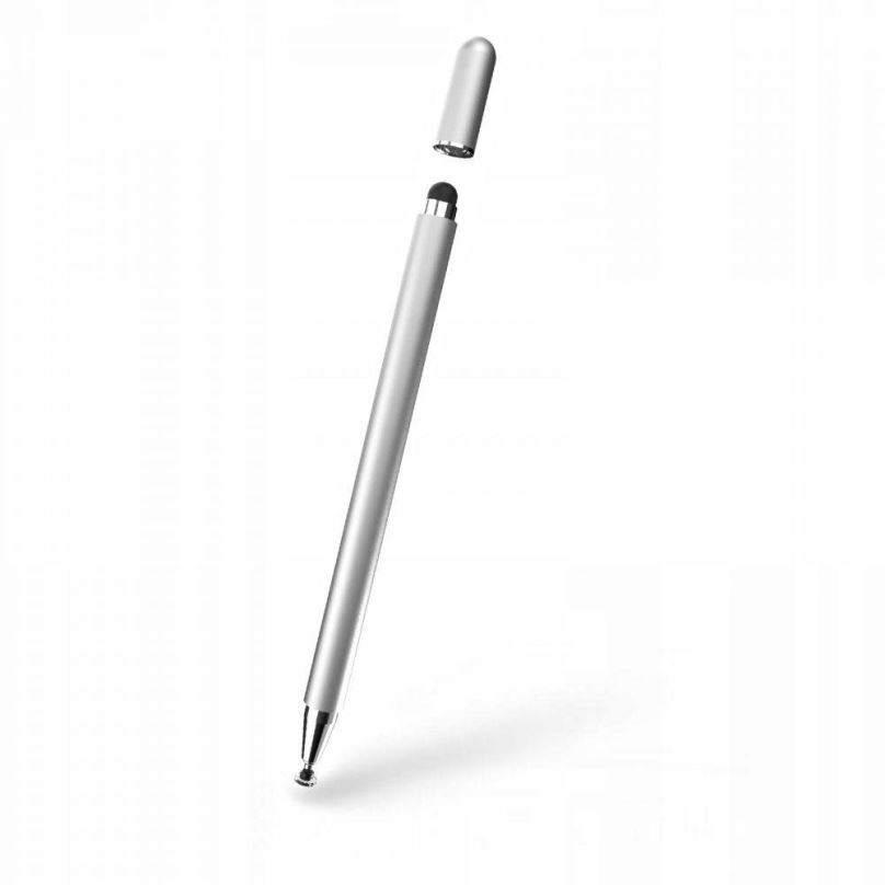 Dotykové pero (stylus) Tech-Protect Magnet Stylus pero na tablet, stříbrné