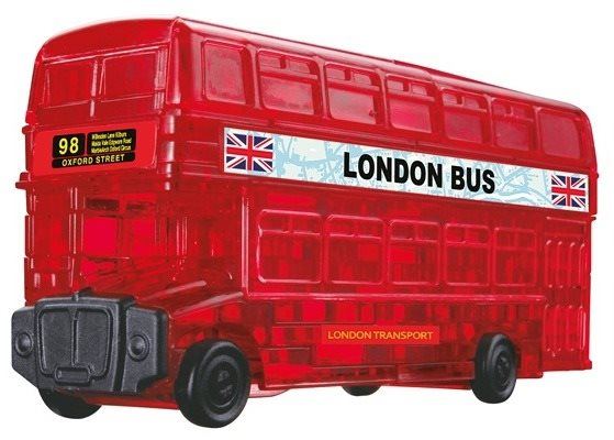 3D puzzle 3D Crystal puzzle Londýnský autobus 53 dílků