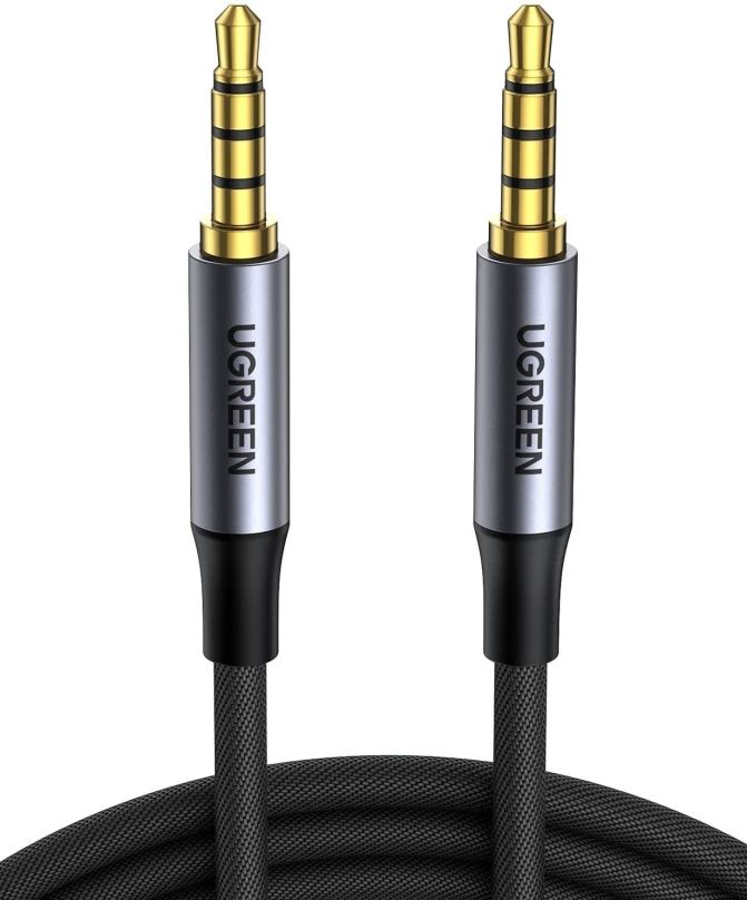 Audio kabel Ugreen 3.5mm 4-Pole M/M Audio Cable Alu Case 3m