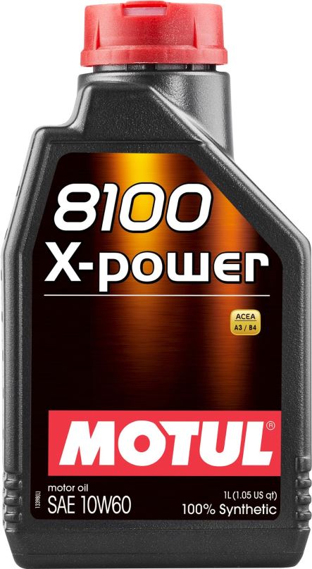 Motorový olej MOTUL 8100 X-POWER 10W60 1L