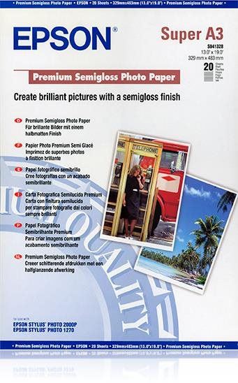 Fotopapír Epson Fotografický papír Premium Glossy A3 - 20 listů