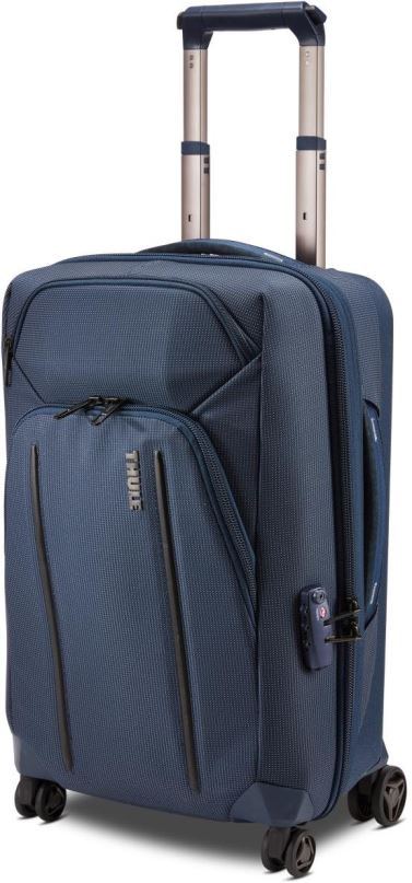 Cestovní kufr Thule Crossover 2 Carry On Spinner modrý