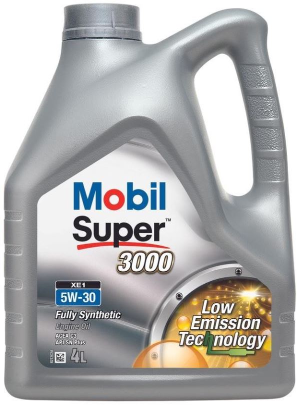 Motorový olej Mobil Super 3000 XE1 5W-30, 4 L