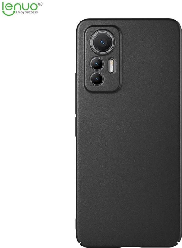 Kryt na mobil Lenuo Leshield obal pro Xiaomi 12 Lite, černá