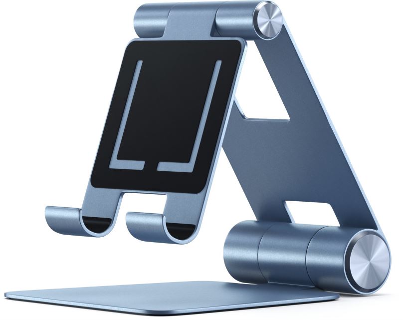 Držák na mobilní telefon Satechi Aluminium R1 Adjustable Mobile Stand - Blue