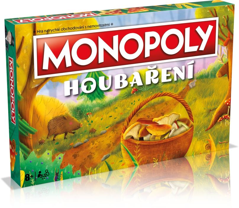 Desková hra Monopoly Houbaření