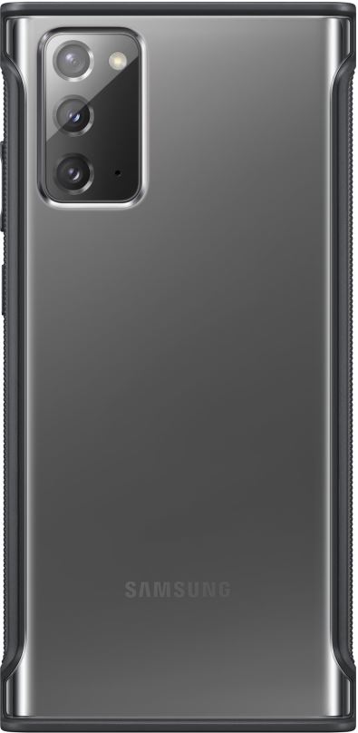 Kryt na mobil Samsung Průhledný ochranný kryt pro Galaxy Note20 černý
