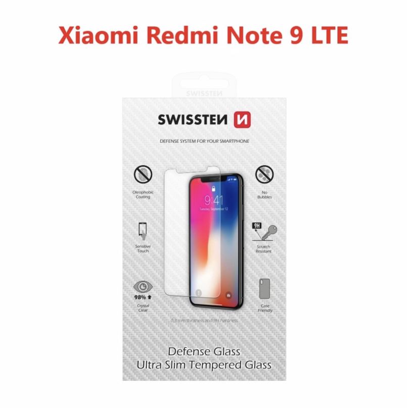 Ochranné sklo Swissten pro Xiaomi Redmi Note 9