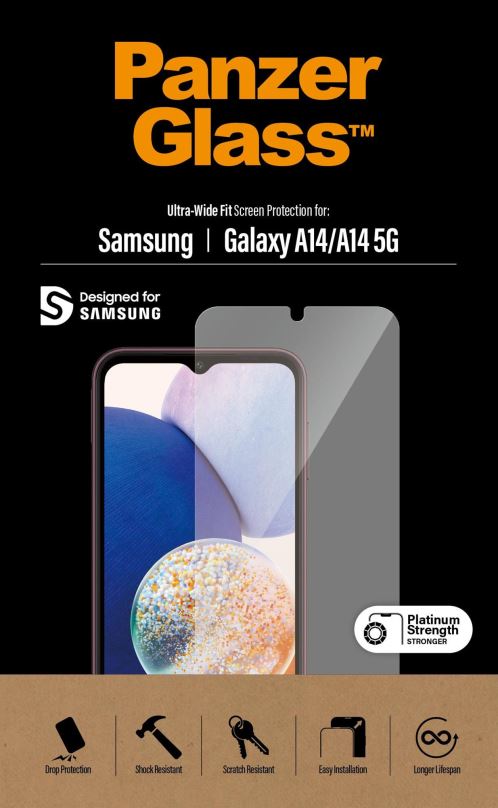 Ochranné sklo PanzerGlass Samsung Galaxy A14/A14 5G