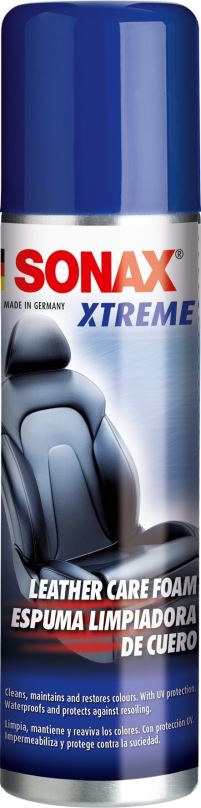 Čistič čalounění auta SONAX Xtreme pěna na čištění kůže, 250ml