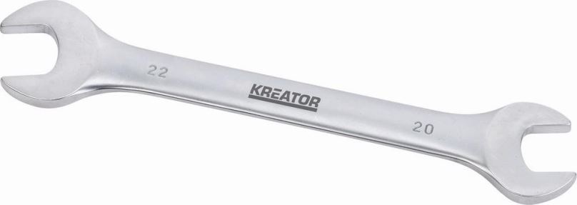 Plochý klíč Kreator KRT501008 Oboustranný klíč otevřený 20x22225mm