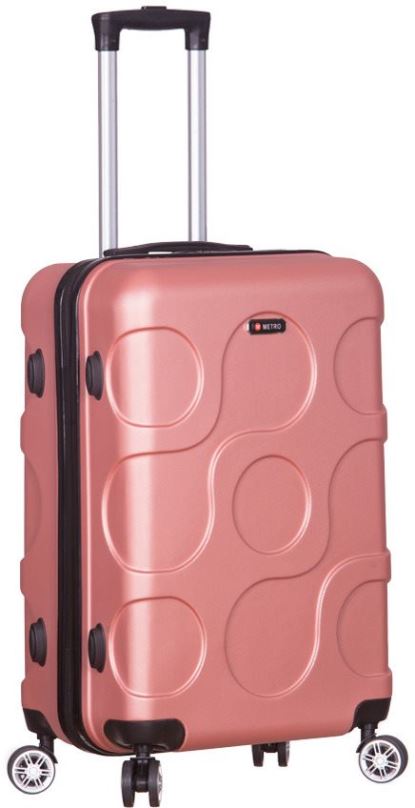 Cestovní kufr Metro LLTC4/3-S - růžová