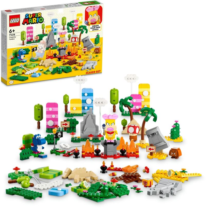 LEGO stavebnice LEGO® Super Mario™ 71418 Tvořivý box – set pro tvůrce