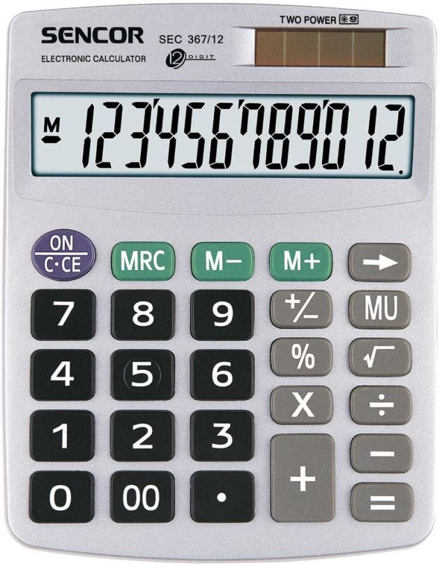 Kalkulačka SENCOR SEC 367/ 12
