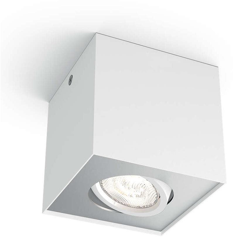 Philips 50491/31/P0 LED stropní bodové svítidlo Box 1x4,5W | 500lm | 2200-2700K - stmívatelné, EyeComfort, bílá