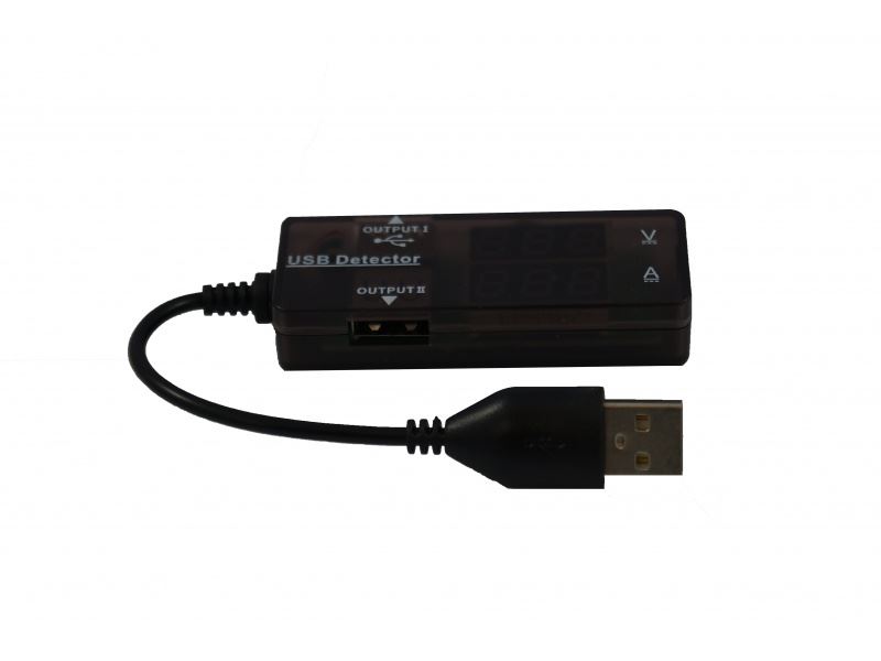 USB detektor / tester voltáže a proudu