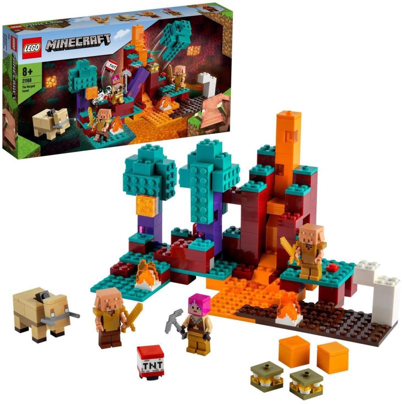 LEGO stavebnice LEGO® Minecraft® 21168 Podivný les
