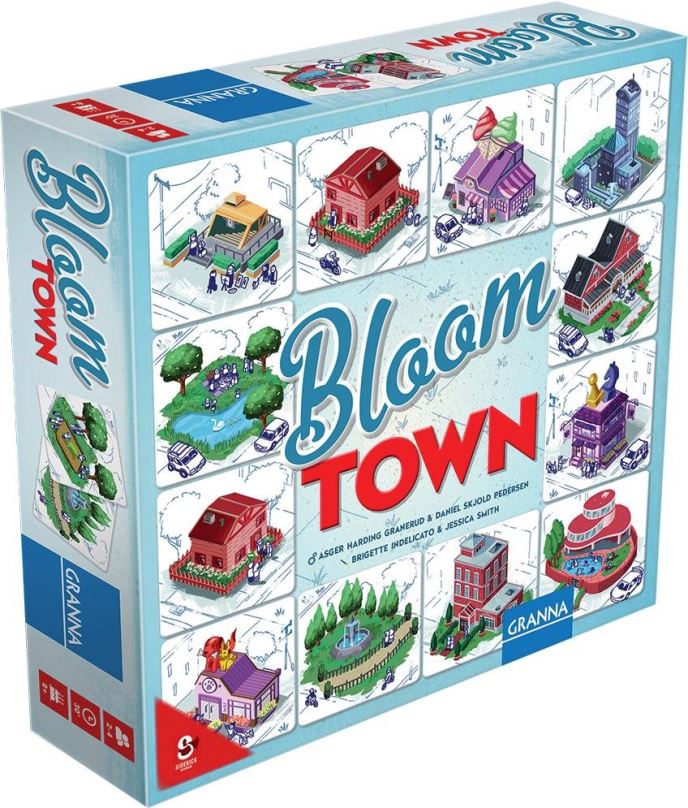 Společenská hra Granna Bloom Town