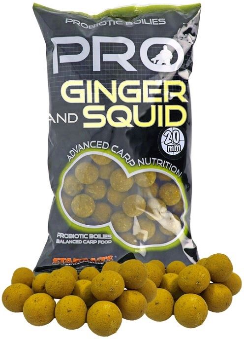 Starbaits Boilies Pro Ginger Squid 800g 20mm