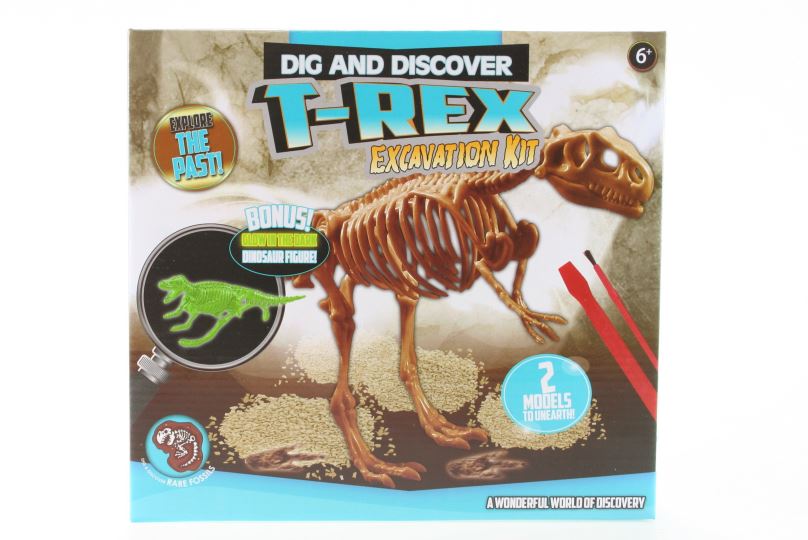 Experimentální sada Tesání Dino svítící T-Rex