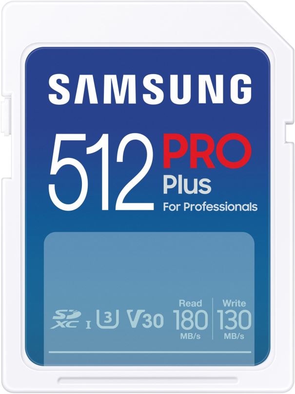 Paměťová karta Samsung SDXC 512GB PRO PLUS (2023)