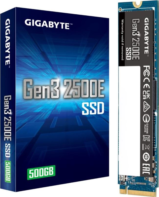 SSD disk GIGABYTE Gen3 2500E 500GB