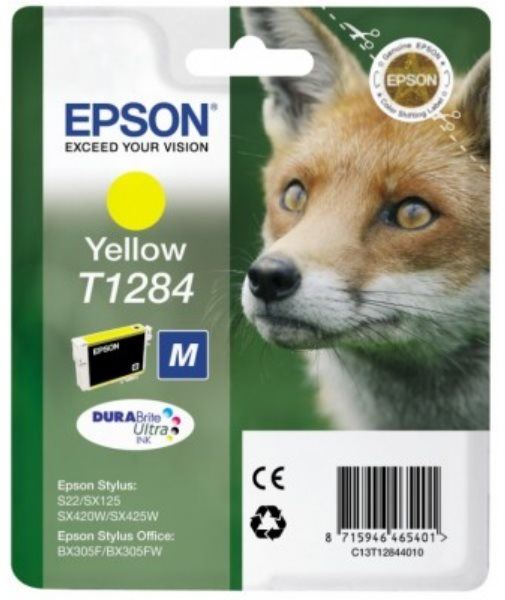 Cartridge Epson T1284 žlutá