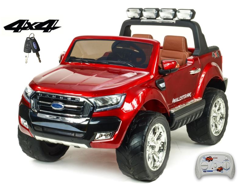Elektrické auto pro děti Ford Ranger Wildtrak, červená