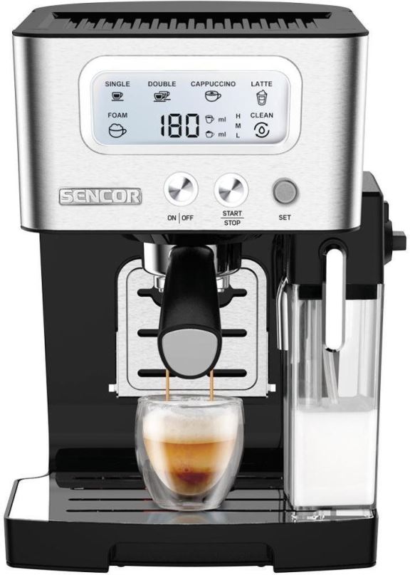 Pákový kávovar SENCOR SES 4090SS Espresso