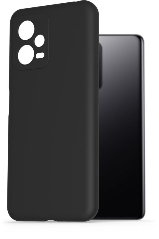 Kryt na mobil AlzaGuard Premium Liquid Silicone Case pro Xiaomi Redmi Note 12 5G černé