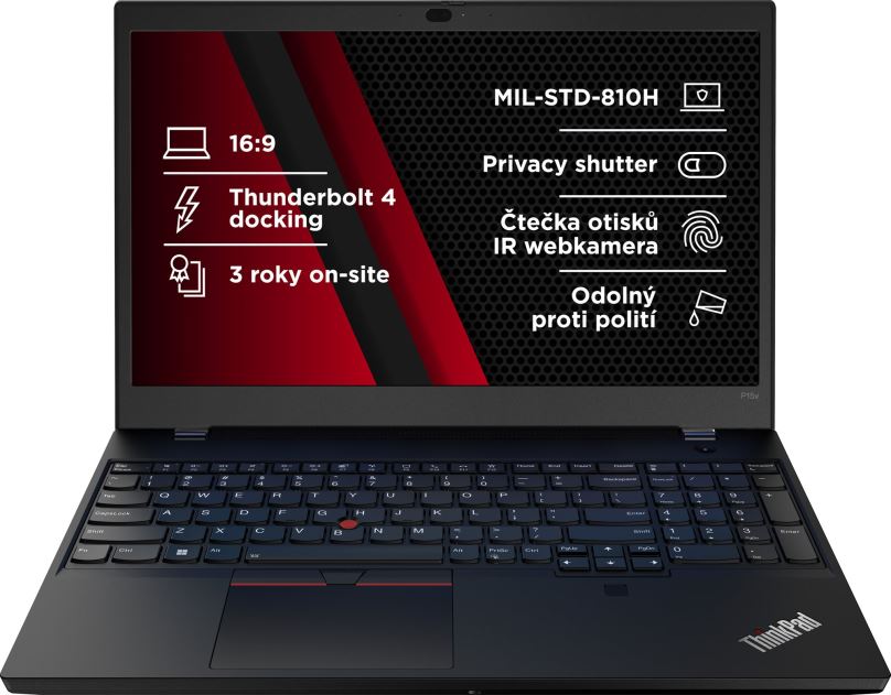 Notebook Lenovo ThinkPad P15v Gen 3 Black