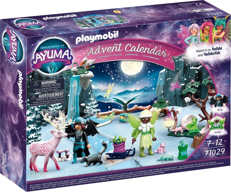 Adventní kalendář Playmobil 71029 Adventures of Ayuma - Adventní kalendář