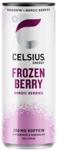 Sportovní nápoj Celsius Frozen Berry - Ledové Plody - 355 ml