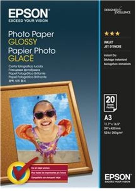 Fotopapír Epson Photo Paper Glossy A3 20 listů