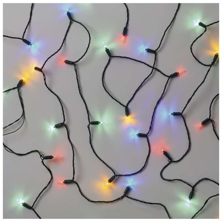 Světelný řetěz EMOS LED vánoční řetěz – tradiční, 26,85 m, venkovní i vnitřní, multicolor