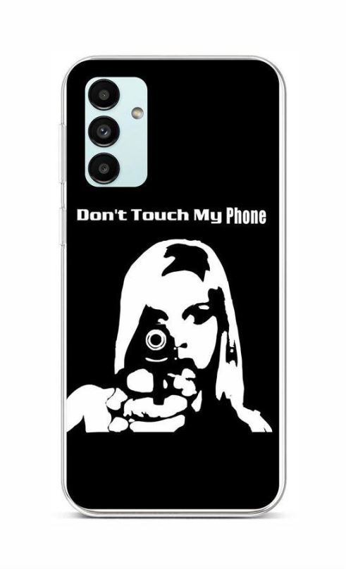 Kryt na mobil TopQ Kryt Samsung A13 5G Don't Touch Gun 86884