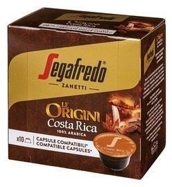 Kávové kapsle Segafredo Le Origini Costa Rica kapsle DG 10 porcí