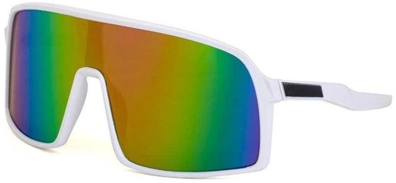 Sluneční brýle VeyRey Polarizační brýle sportovní Truden bílé