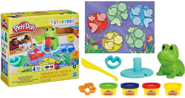 Modelovací hmota Play-Doh Žába sada pro nejmenší
