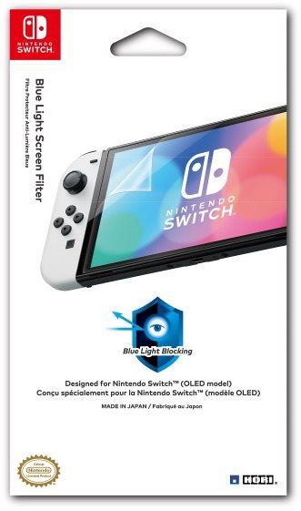 Ochranná fólie Hori Blue Light Screen Filter - Nintendo Switch OLED