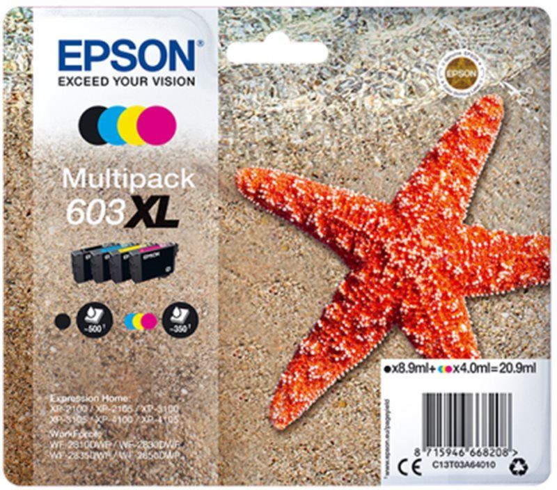 Cartridge Epson 603XL multipack