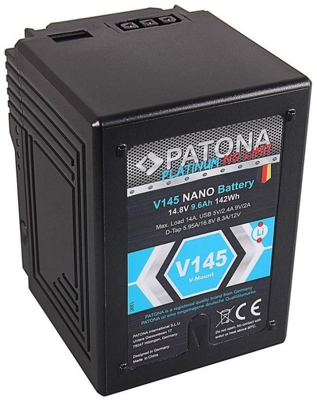 Baterie pro fotoaparát PATONA V-Mount kompatibilní se Sony BP-145W