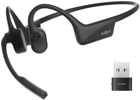 Bezdrátová sluchátka Shokz OpenComm2 UC Wireless Headset USB-A