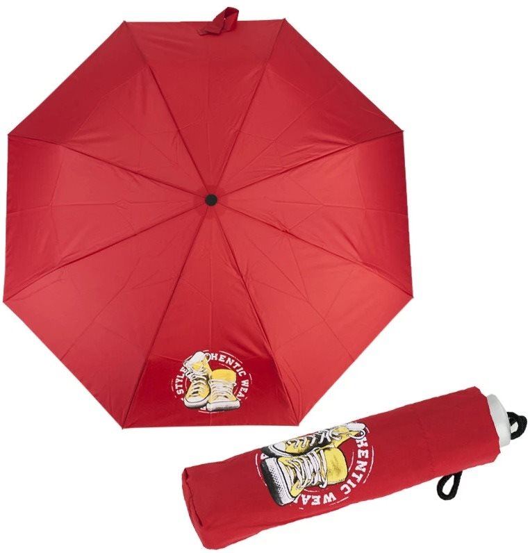 Dětský deštník Doppler Mini Light Cool Kids červené kecky