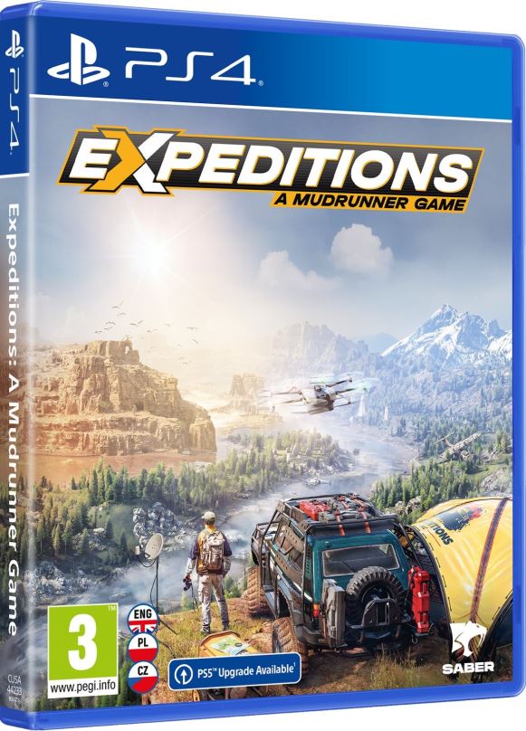 Hra na konzoli Expeditions: A MudRunner Game - PS4