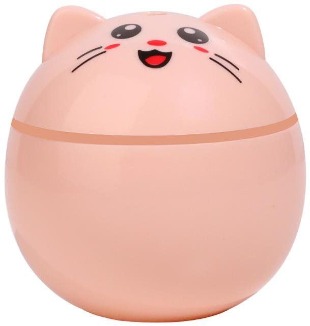 Aroma difuzér Surtep Mini USB AD101 šťastná kočka, 300 ml barva Růžová
