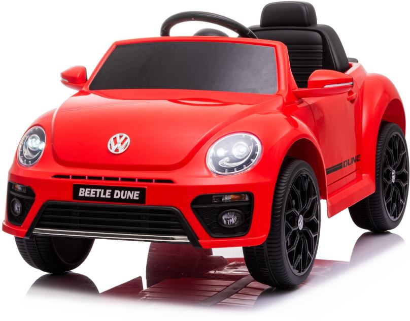 Dětské elektrické auto Volkswagen Beetle - červený