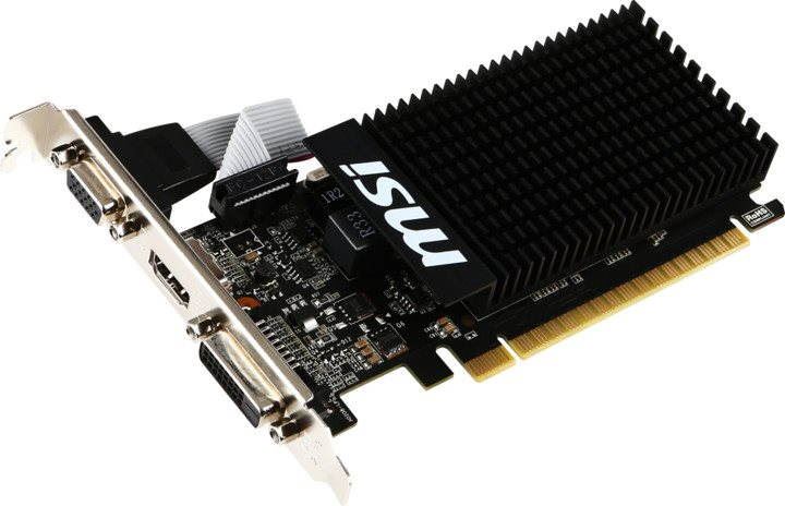 Grafická karta MSI GeForce GT 710 2GD3H LP